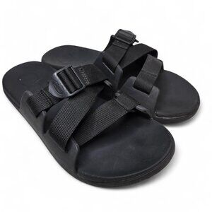 Chaco Chillos Slide Sandals Men's Adjustable Canvas Strap Hiking Outdoor Camp 12